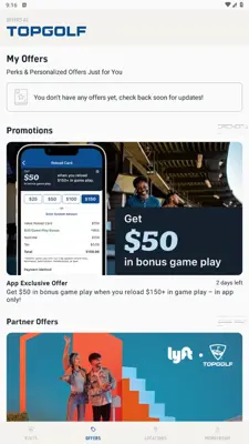 Topgolf android App screenshot 10