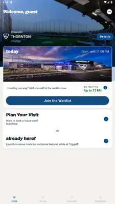 Topgolf android App screenshot 1