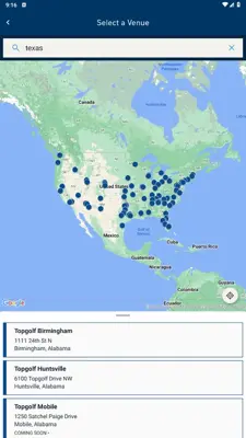 Topgolf android App screenshot 3