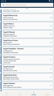 Topgolf android App screenshot 5
